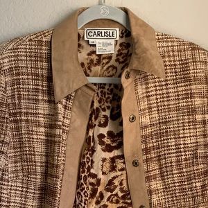 Vintage Cheetah, Suede and Tweed (Oh, my)!